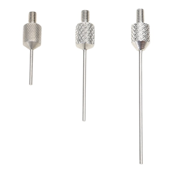 tegongse Needle Contact Point Sets for Dial Indicators Depth Gauge 4-48UNF Thread Shank 0.15mm 0.3mm 1.0mm 1.5mm 2.0mm Diameter
