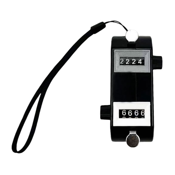 tegongse Outdoor Sport Scoreboard Golf Strokes Counter Clickers 4 Digit Golf Score Shot Strokes Counter Scorekeeper for Golf Game
