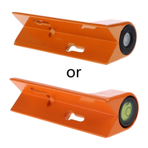 tegongse Portable Bubble Spirit Level 90 Degree Circular Vial Aluminum Die Cast Rod Level Suitable for Prism Pole Easy Operation
