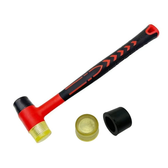 tegongse Soft Mallet Versatile Soft Mallet Essential Tool Rubber Hammer Heavy Duty Hammer for Glazing Window & DIY Hand Tool