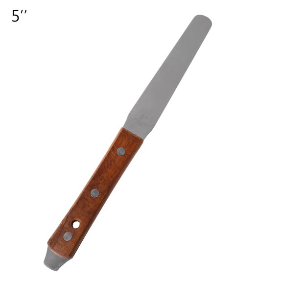 tegongse Stainless Steel Inking Paint Glue Mixing Knife Draw Spatula Scrape Texture Scrap