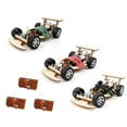 thumbnail image 1 of tek NT78310 UNO1RC Wireless Remote Control Wooden Racing Car F1 - Upgraded Competition Edition - Three Colors for Racing, Science Experiment R-C Car Kit for Kids, STEM Project Model Car Kit, 1 of 1