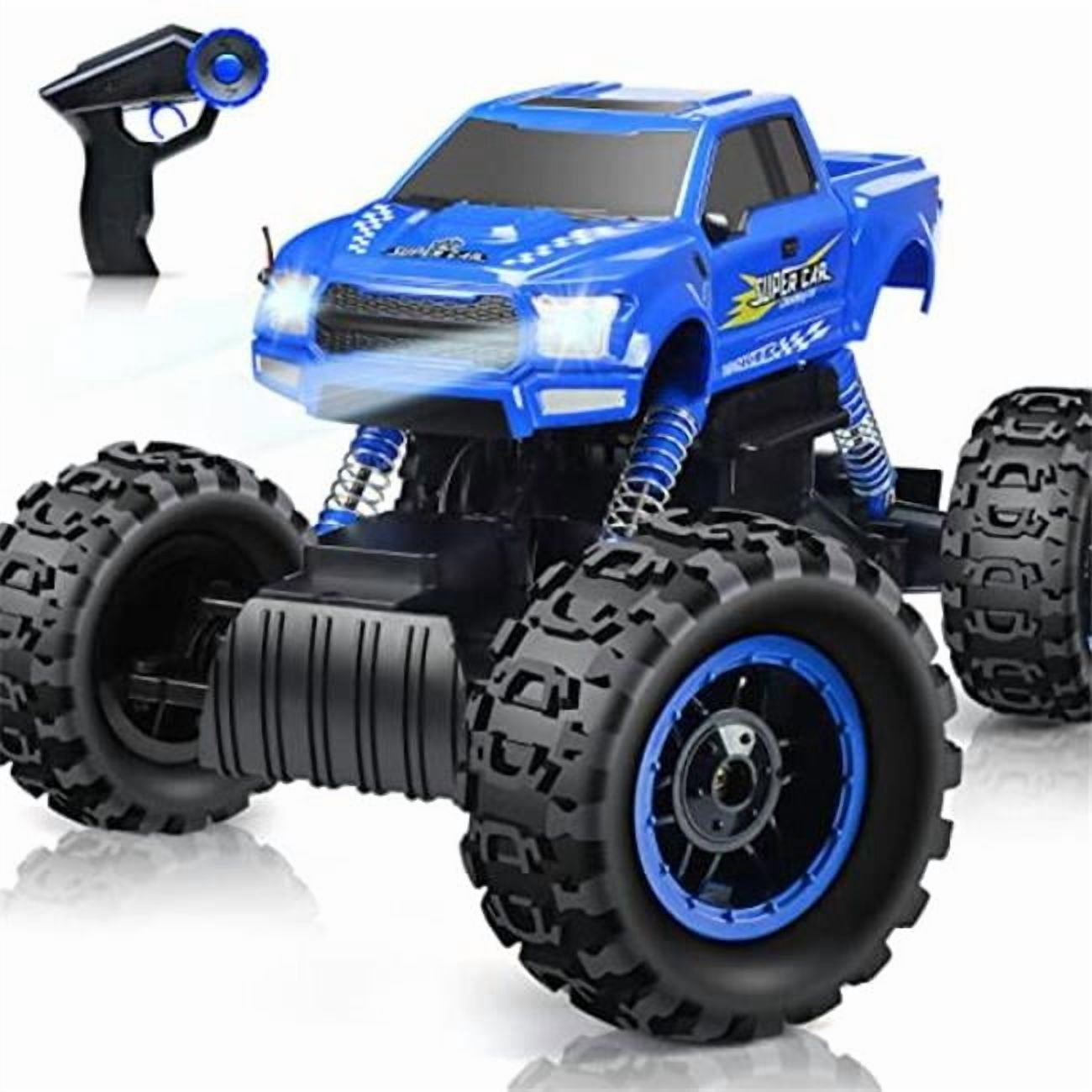 tek NT82222 UNO1RC DOUBLE E RC Car Monster Trucks for Boys, 11 in. Off ...