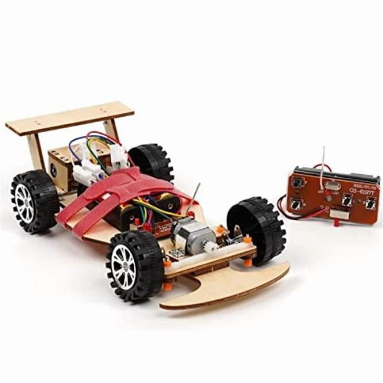 tek NT79957 UNO1RC Wooden Wireless Remote Control F1 Racing Car Science ...