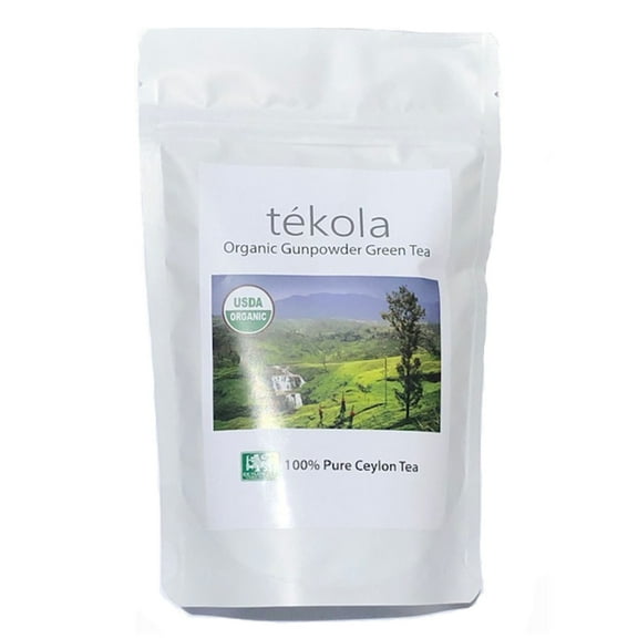 tekola USDA Certified Organic Gunpowder Green - 3 oz pouch