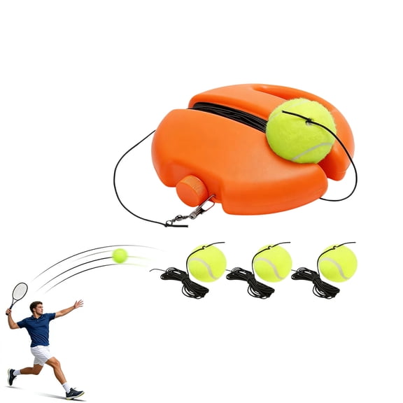 tennis trainer,Portable Tennis Practice Equipment for Solo Training, tennis trainer, Self Tennis Practice & Skill Development Kit, for Backyard Self-Training & Exercise