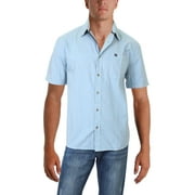 tentree Mens Camaroon Cotton Dressy Button-Down Shirt