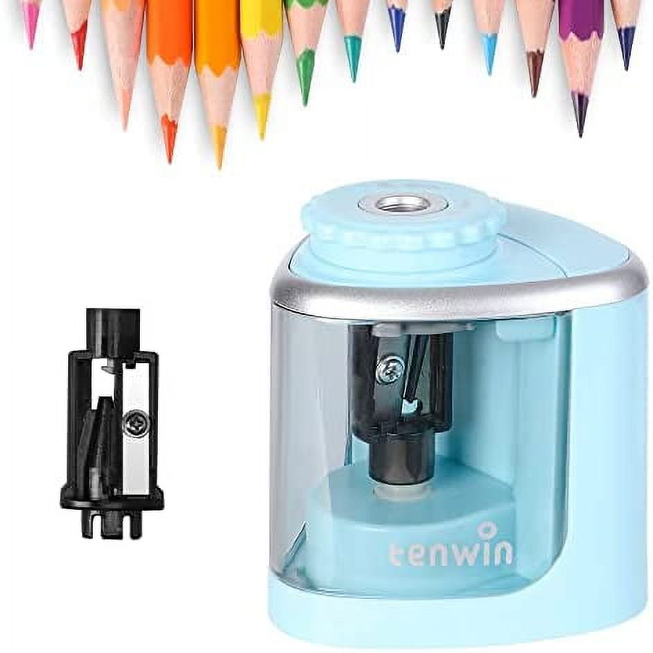 tenwin Electric Pencil Sharpener Battery Operated Sharpener Pencil