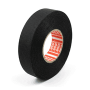 tesa PET Cloth Wire Harness Tape 3/4 in. x 27.3 yds. Black