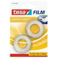 thumbnail image 1 of tesafilm Strong Reliable Double-Sided Transparent Adhesive Tape - For Paper Card Craft and Photos, 0.5" x 8.2 yd, 2 rolls, 1 of 2