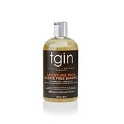 tgin Moisture Rich Sulfate Free Shampoo For Natural Hair - Dry Hair - Curly Hair - 13 Oz