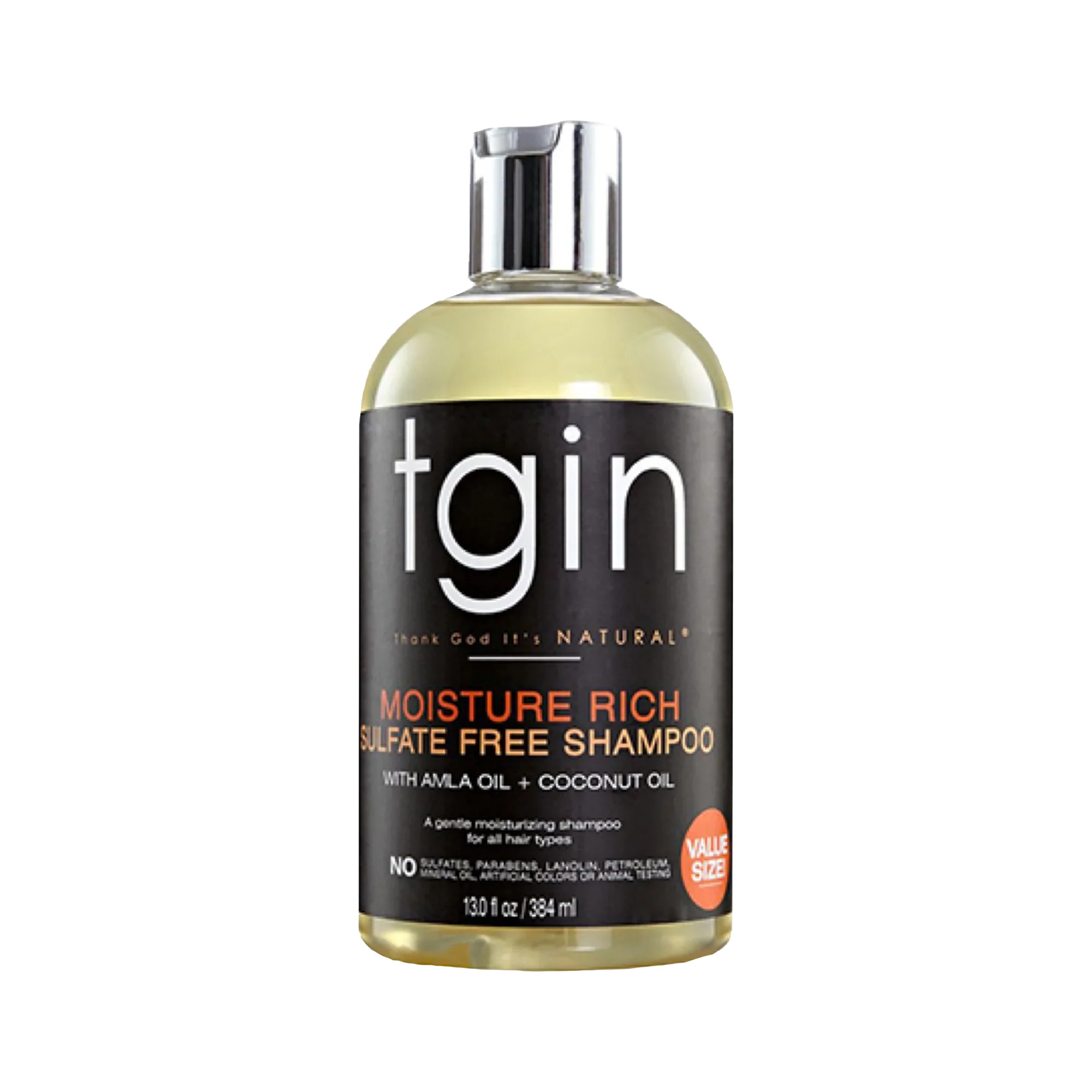 tgin Moisture Rich Sulfate Free Shampoo