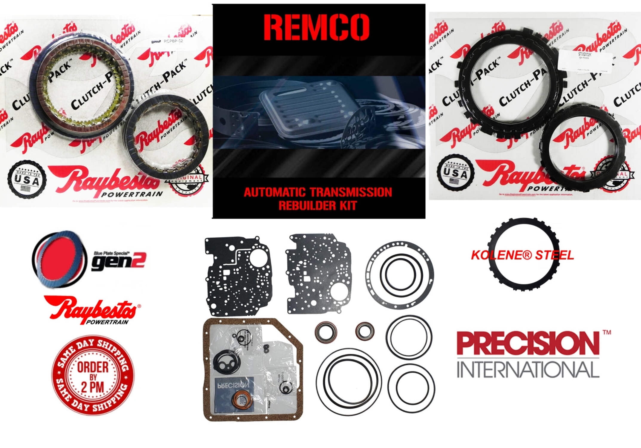 th350 (68-up) transmission rebuilt kit master overhault kit stage-2 R ...