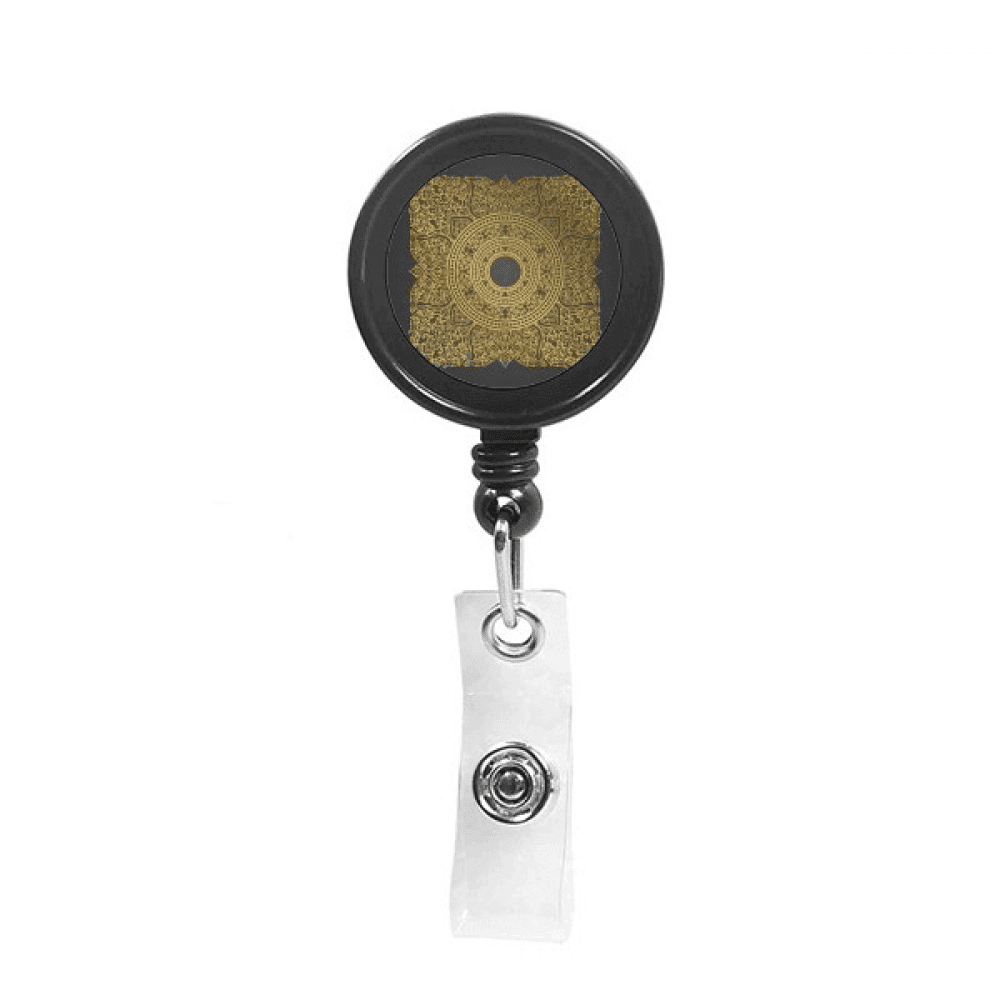 thailand  culture  foil Retractable Keychain Badge Holder ID Badge