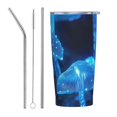 that emit blue light cup, 20 ounce car cup, stainless steel insulated