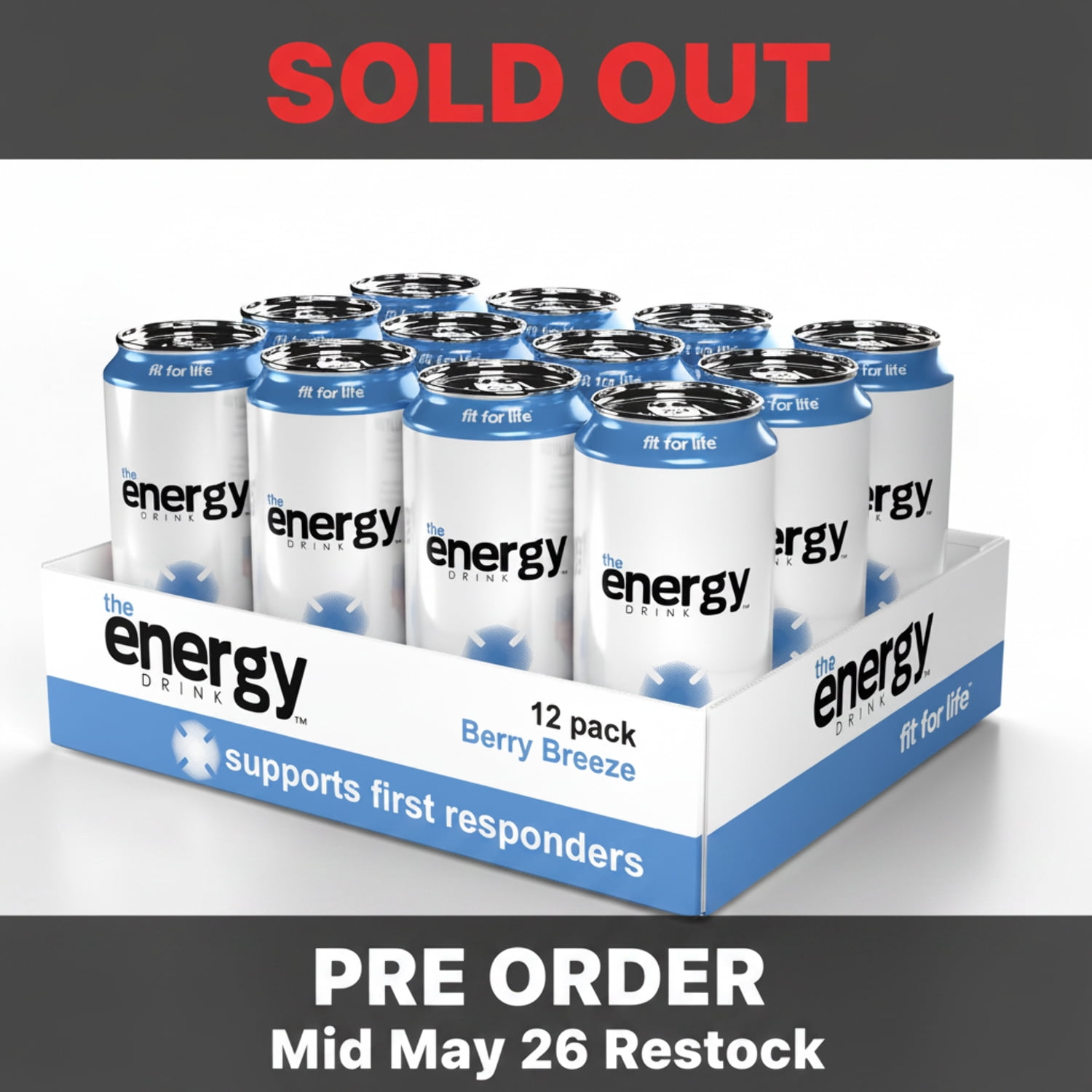 the Energy Drink™ Berry Breeze 12-Pack