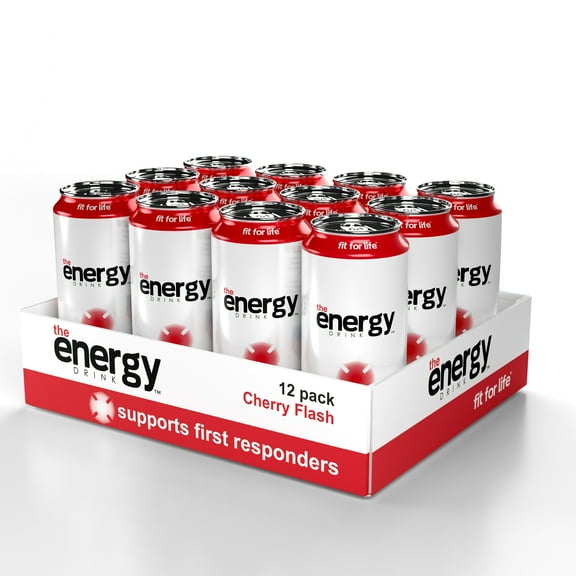 the Energy Drink Cherry Flash 12-Pack