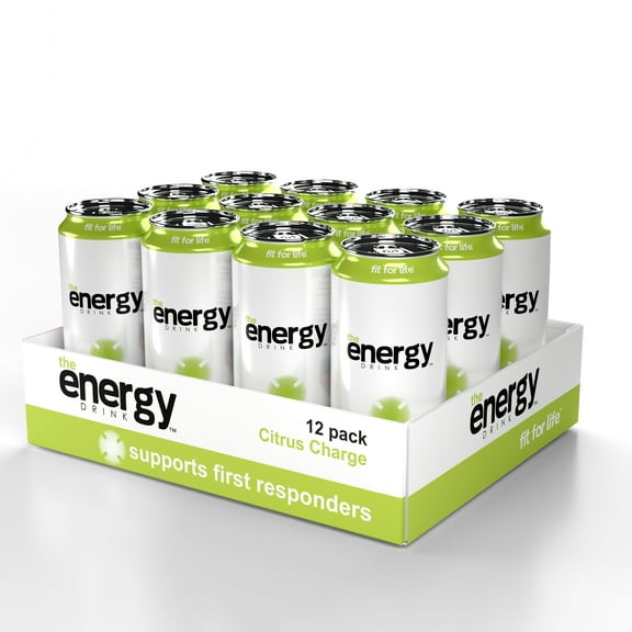 the Energy Drink Citrus Charge 12-Pack