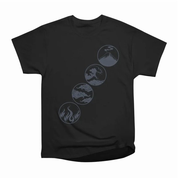 the Four Elements T-Shirt Tee Gift For Him Merch For Her Apparel For Friend 1