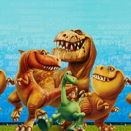 the Good Dinosaur Plastic Table Cover 54" x 96"