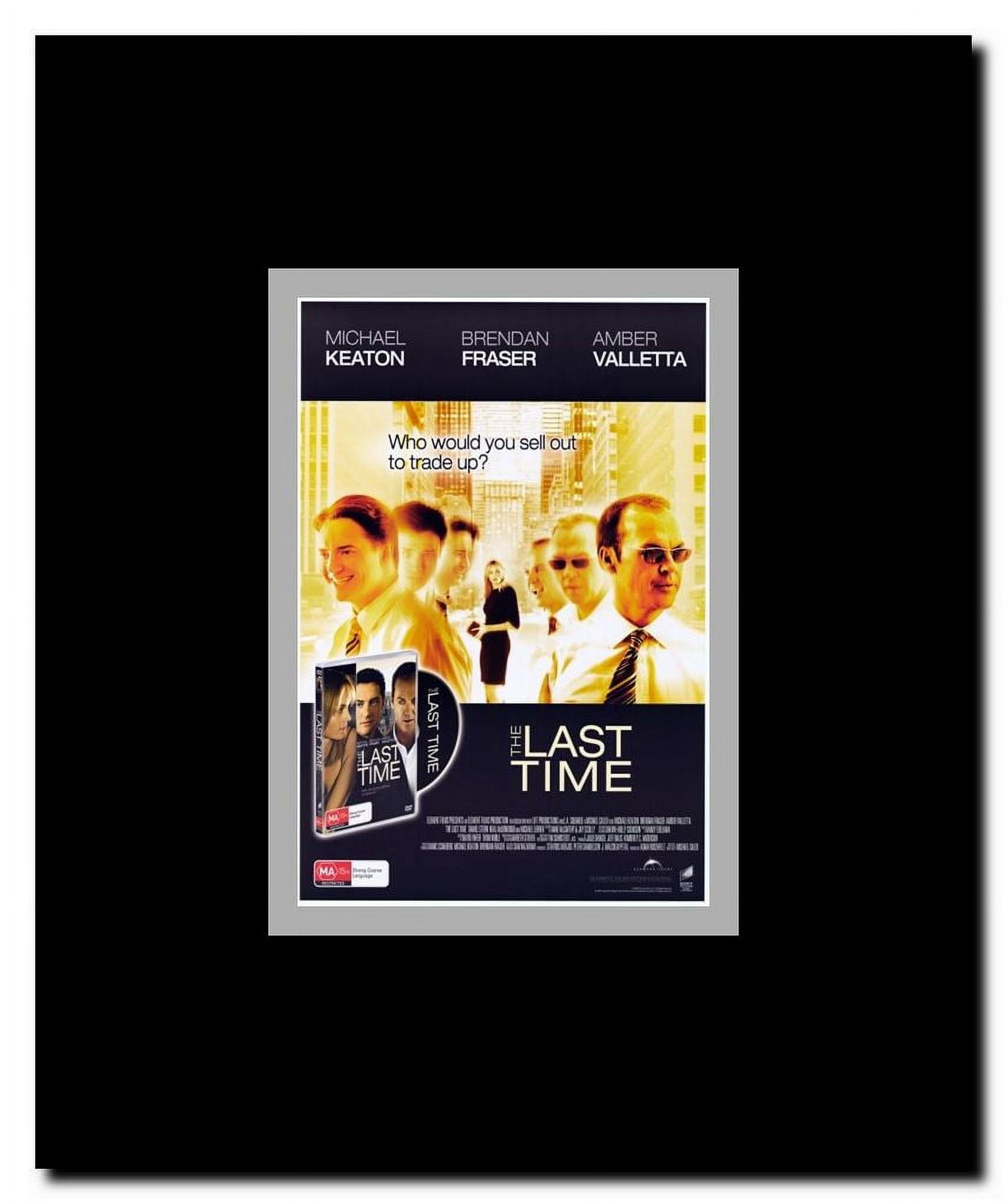 the Last Time Framed Movie Poster