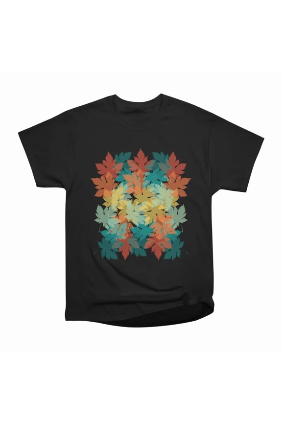the Leaf Sunset T-Shirt Tee Gift For Him Merch For Her Apparel For Friend