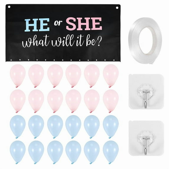 The Perfect Addition to Your Gender Reveal Party Supplies Balloon or Girl