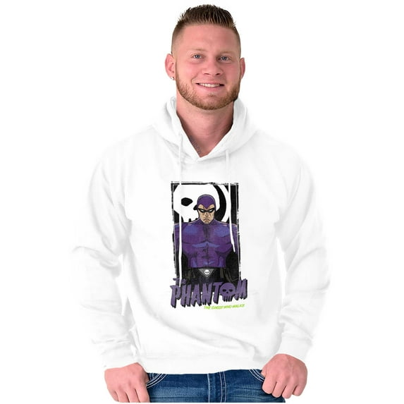 the Phantom Ghost Who Walks Skull Hoodie Sweatshirt Women Men Brisco Brands S