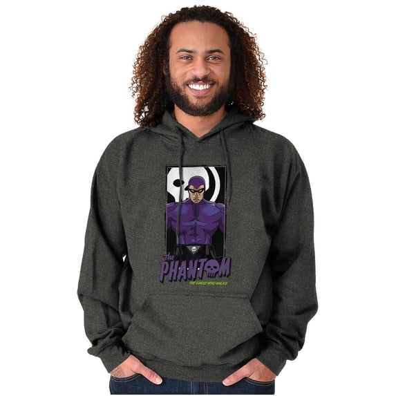 the Phantom Ghost Who Walks Skull Hoodie Sweatshirt Women Men Brisco Brands S