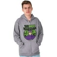 thumbnail image 1 of the Phantom Ghost Who Walks Zip Up Hoodie Men's Women's Brisco Brands L, 1 of 6