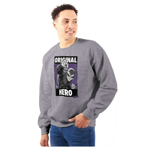 the Phantom Original Hero Superhero Unisex Plus Size Sweatshirt Brisco Brands 2X
