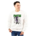 thumbnail image 1 of the Phantom Retro Comic Superhero Unisex Plus Size Sweatshirt Brisco Brands 5X, 1 of 6