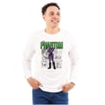 thumbnail image 1 of the Phantom Retro Comic Superhero Unisex Plus Size Long Sleeve Tee Shirt Brisco Brands 2X, 1 of 5