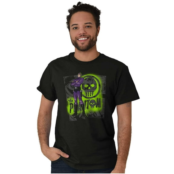 the Phantom Skull Cave Comic Book Men's Graphic T Shirt Tees Brisco Brands L