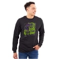 thumbnail image 1 of the Phantom Skull Cave Comic Book Unisex Plus Size Long Sleeve Tee Shirt Brisco Brands 3X, 1 of 3