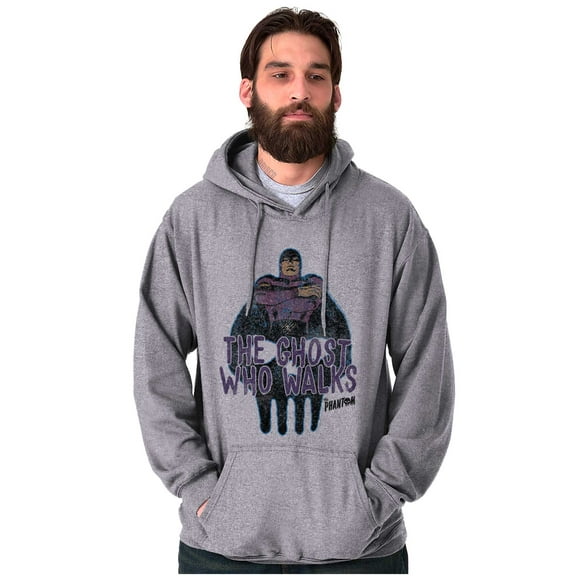 the Phantom Vintage Ghost Who Walks Hoodie Sweatshirt Women Men Brisco Brands S