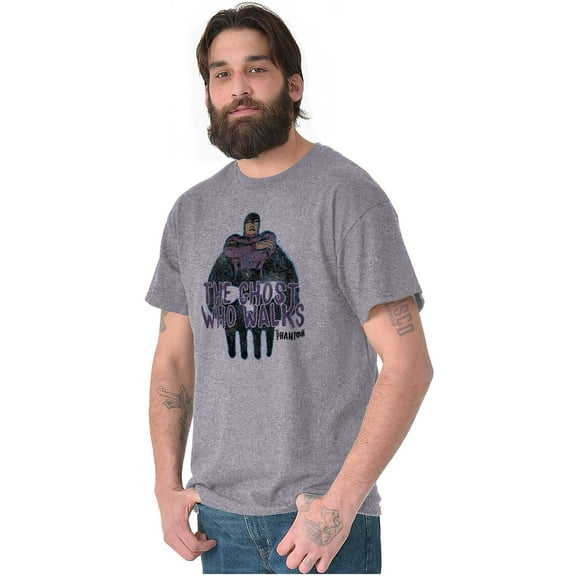 the Phantom Vintage Ghost Who Walks Men's Graphic T Shirt Tees Brisco Brands 3X