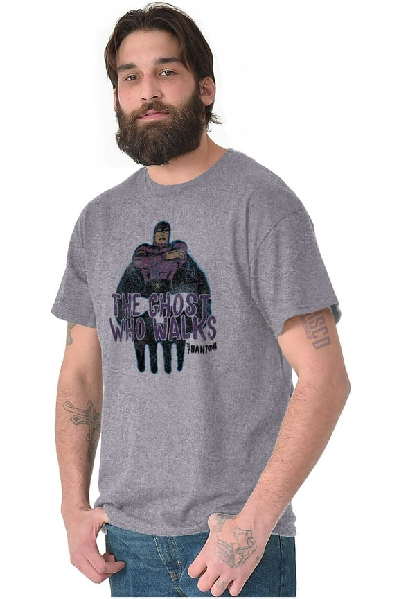 the Phantom Vintage Ghost Who Walks Men's Graphic T Shirt Tees Brisco Brands S