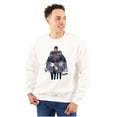 thumbnail image 1 of the Phantom Vintage Ghost Who Walks Unisex Plus Size Sweatshirt Brisco Brands 2X, 1 of 6