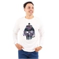 thumbnail image 1 of the Phantom Vintage Ghost Who Walks Unisex Plus Size Long Sleeve Shirt Brisco Brands 2X, 1 of 5
