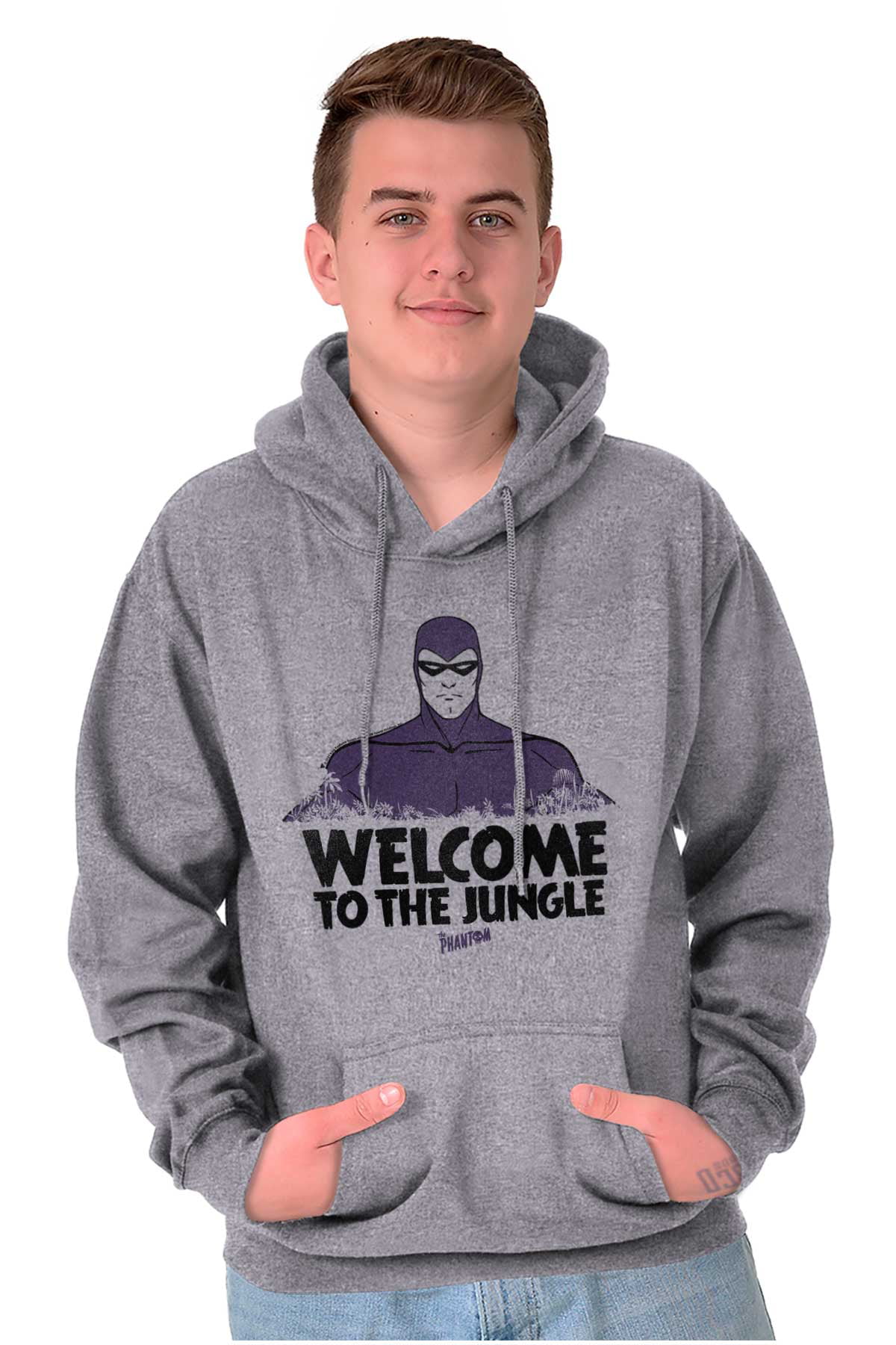 the Phantom Welcome to the Jungle Hoodie Sweatshirt Women Men Brisco Brands  L