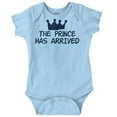 thumbnail image 1 of the Prince Has Arrived Handsome Son Bodysuit Jumper Boys Infant Baby Brisco Brands 12M, 1 of 6