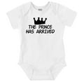 thumbnail image 1 of the Prince Has Arrived Handsome Son Bodysuit Jumper Boys Infant Baby Brisco Brands 18M, 1 of 6