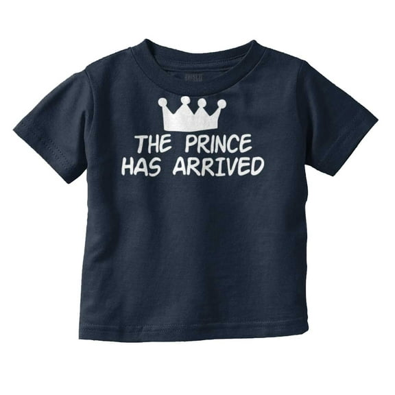 the Prince Has Arrived Handsome Son Youth T Shirt Tee Boys Infant Toddler Brisco Brands 4T