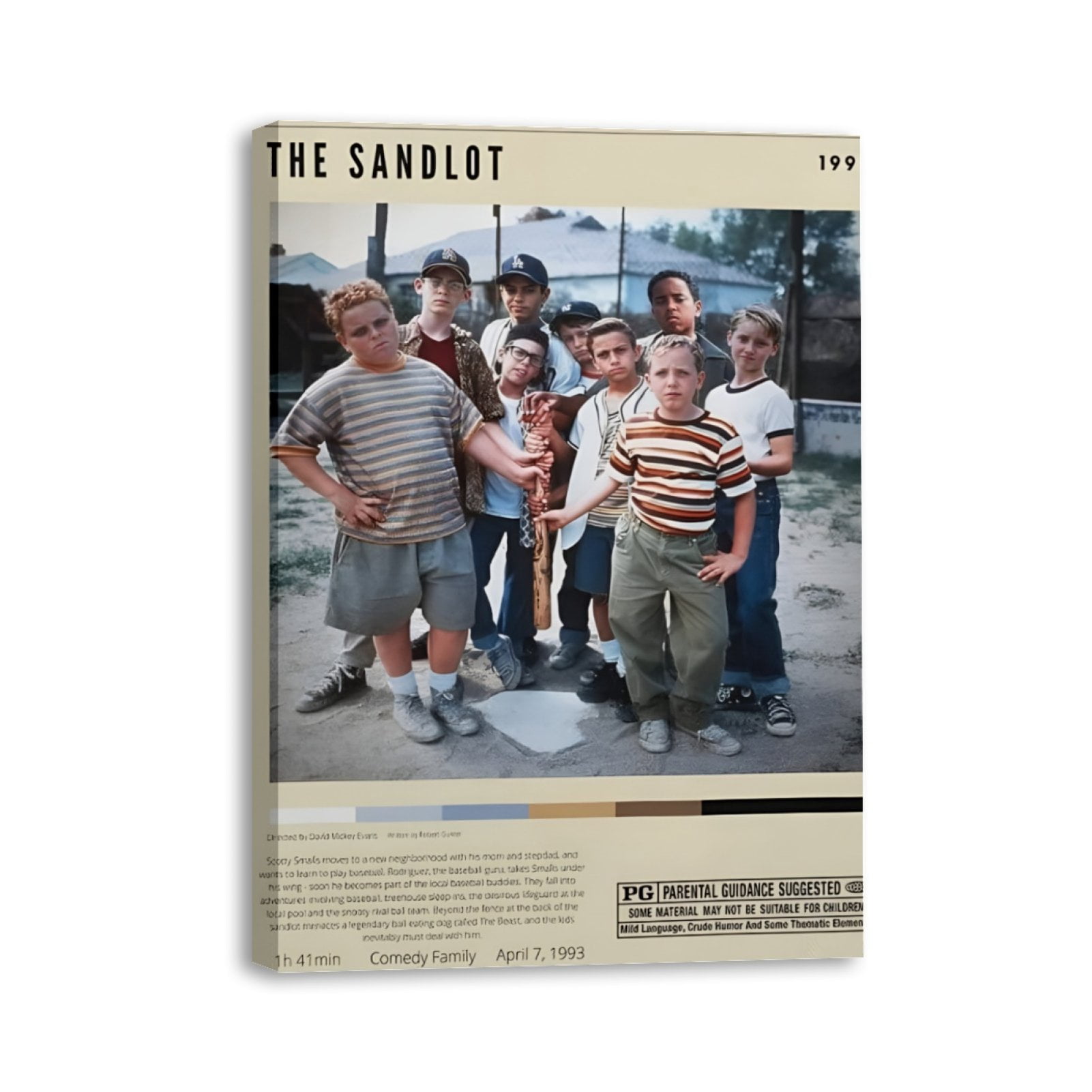 the Sandlot Framed Poster Wall Art Print Poster 24×36in（60×90cm） - Walmart.com