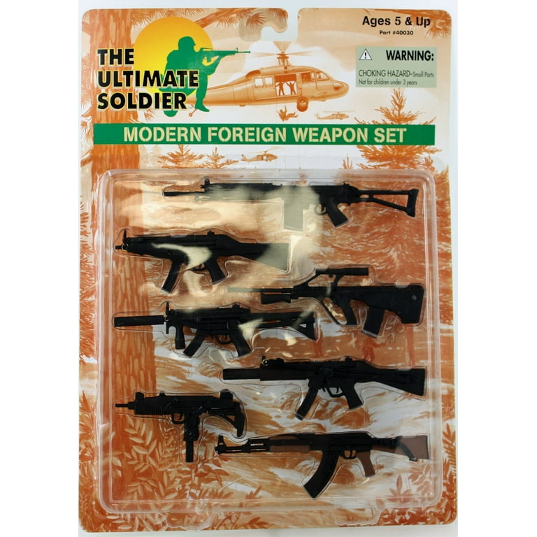 the Ultimate Soldier Modern Foreign Weapon Set 1998 - Walmart.com