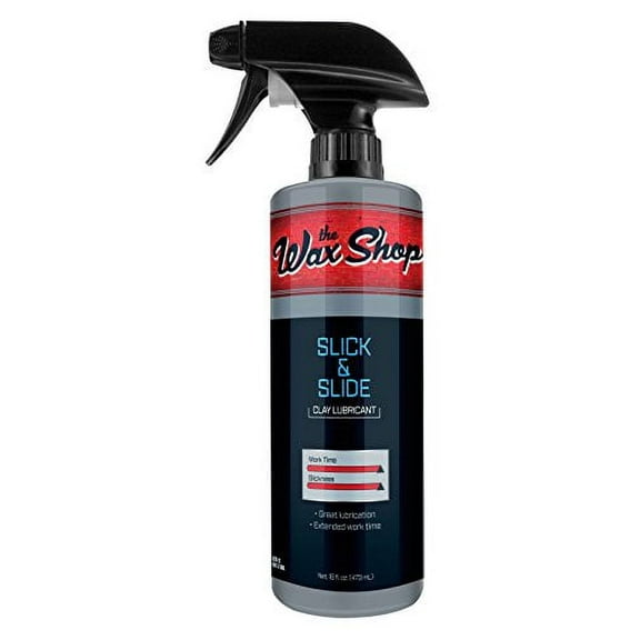 the Wax Shop 50965 Slick & Slide Clay Lubricant - 16oz