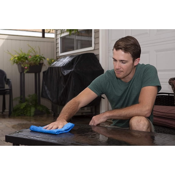 the absorber Large 27-Inch x 17-Inch, Natural (Tan) - Synthetic Premium Drying Chamois Cloth for Car - Super Absorbent, Scratch-Free and Washable