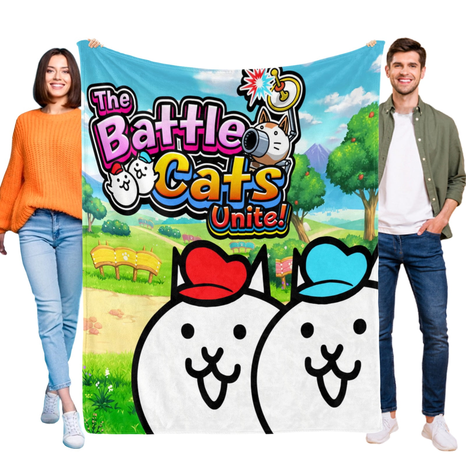 the battle cats Throw Blanket Gifts for Fans Lover Girls Boys Women Present Hoodie Him Bed 40"x50"