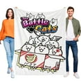 thumbnail image 1 of the battle cats Throw Blanket Gifts for Fans Lover Girls Boys Women Present Hoodie Him Bed 40"x50", 1 of 6